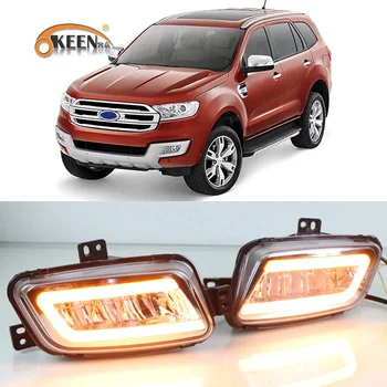 

Led Daylight For Ford Everest 2016 2017 2018 2019 LED DRL Daytime Running Light Waterproof Signal Styling light