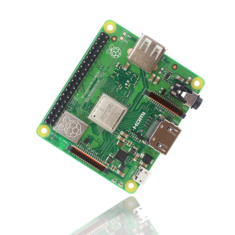 Великобритания Raspberry Pi 3 Модель B+ 1,4 GHz 64-бит 4 ядра BCM2837B0 Cortex-A53 Процессор 2,4 GHz/Wi-Fi 5 ГГц беспроводной LAN Bluetooth 4,2/BLE