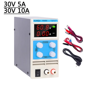 

New Mini Lab Adjustable Switching Power Supply laboratory 30V 10A 5A Bench Digital Display Variable DC Power Supplies