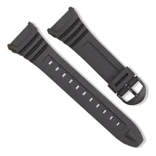 

Silicone Watch Band Stainless Steel Pin Buckle Watchband for Casio W-96H Sports Men Women Strap Bracelets