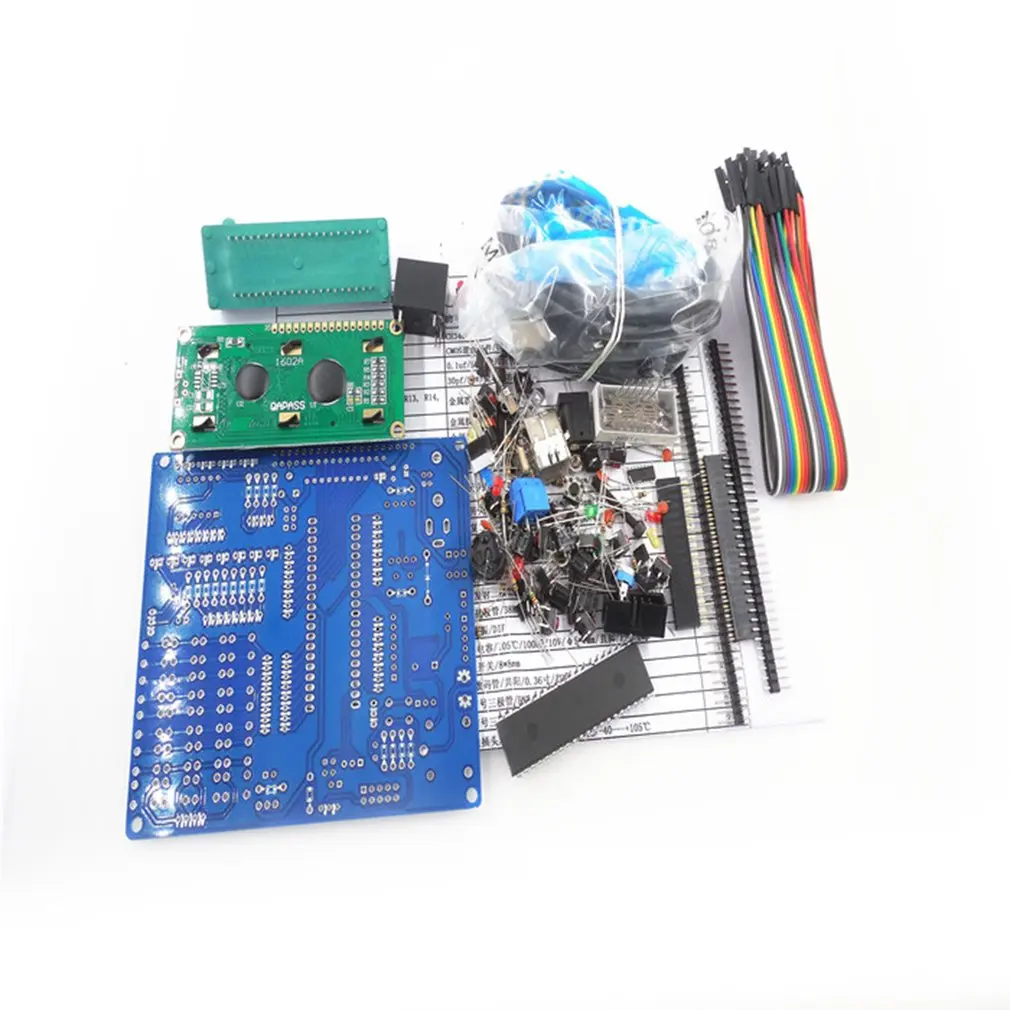 HW-471 51 MCU Development Board DIY Kit Welding Component Core Board Parts