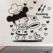 XH0151 стиль Модный маленький Кук креативный классный клейкий бумажный Ресторанный стол фоновое украшение Настенная клейкая бумага