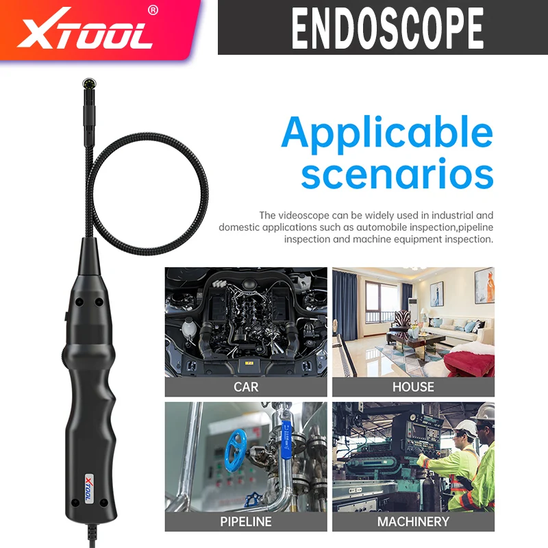 Xtool Xv100 Videoscope Hd Inspection Camera Endoscope Viewing Video