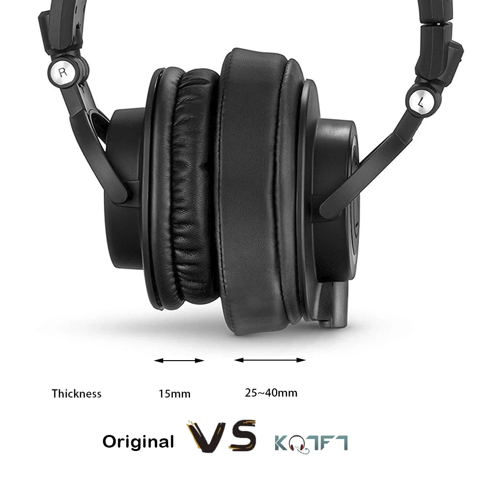 KQTFT Replacement EarPads for HyperX Cloud I II Cloud X Cloud Pro Cloud Gaming Cloud Silver Cloud Core Cloud Alpha S Gold