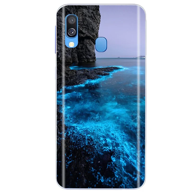 floating waterproof phone case For Samsung Galaxy A40 Case 2019 Silicon Soft TPU Phone Cover Back Case For Samsung Galaxy A40 A 40 A405 A405F Case Coque Bumper mobile pouch for running