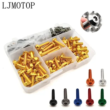 

Motorcycle Fairing Bolt Nuts Kit Body Fastener Screws For Honda CRM 250R CRF450R 250X 450X 230F CR80R 85R CR125R 450R