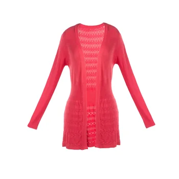 

clothing OLWPIRNCESS 2020 Autumn Women's Solid Color Cardigan Sweater Coat Large Size Long Sleeve Knitwear