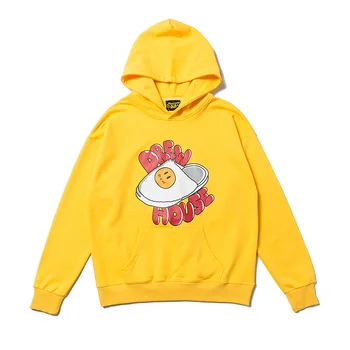 

2020 JUSTIN BIEBER The Drew House Slipper Printed Women Men Hoodies Sweatshirts Hiphop Streetwear Men Casual Hoodie Pullover