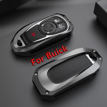 

Zinc alloy Protection Key Case Cover for Buick VERANO GL8 ENVISION NEW LACROSSE Vervno GS 20T 18T Protect Shell Car Styling
