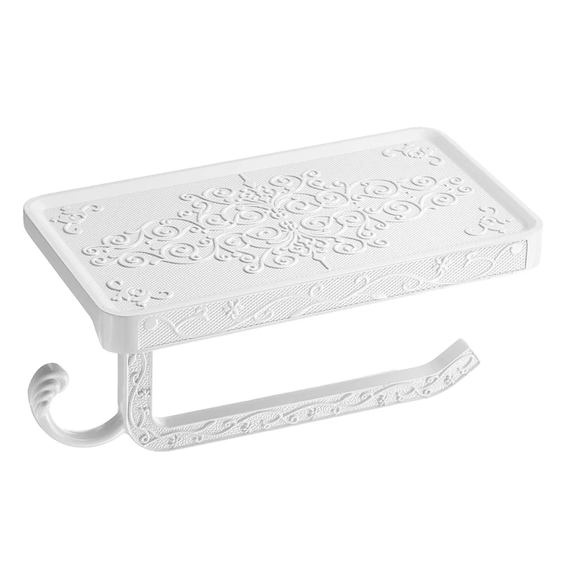 Antique-Carved-Zinc-Alloy-Bathroom-Paper-Mobile-Phone-Holder-With-Shelf-Bathroom-Towel-Rack-Toilet-Paper (2)