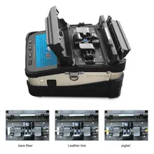 AI-7 Signalfire SM& MM Automatic FTTH Fiber Optic Welding Splicing Machine Optical Fiber Fusion Splicer EU Plug