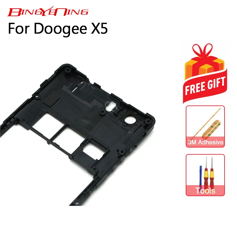 BingYeNing Для Doogee X5/X5 Pro средняя рамка+ камера Стекло+ антенна бумажная сборка Замена