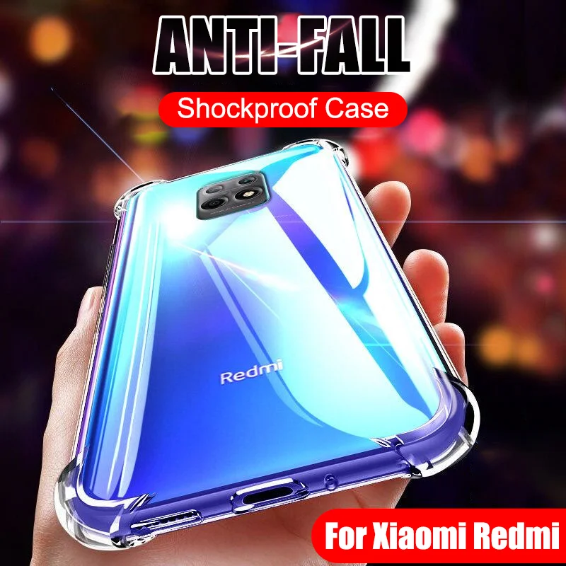 Airbag Shockproof Soft Case For Xiaomi Redmi Note 9 Pro Max 9S 8T 8A 7A 7 8 K20 K30 Zoom Full Cover MI 10 Lite Poco F2 X2 Cases | Мобильные