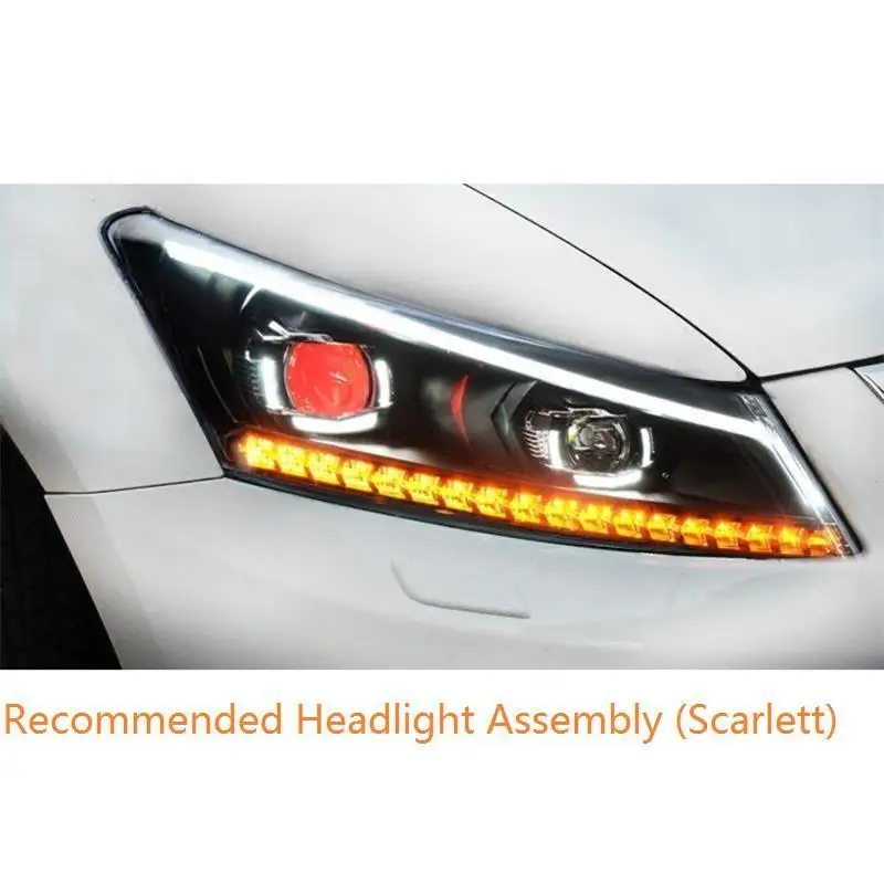 Сигнальные дневные ходовые огни Automovil Luces Led Para автозапчасти Drl Автомобильные фары 08 09 10 11 12 13 для Honda Accord