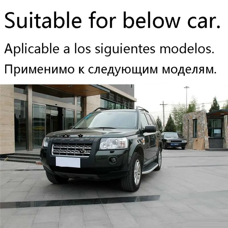 Автомобильный модифицированный хромированный стикер для автомобиля, модификация полосы 07 08 09 10 11 12 13 14 15 для Land Rover freelander 2