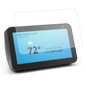

Tempered Glass Protective Film Guard For Amazon Echo Show 5 Smart Display Speaker Protection LCD Full Screen Protector Cover