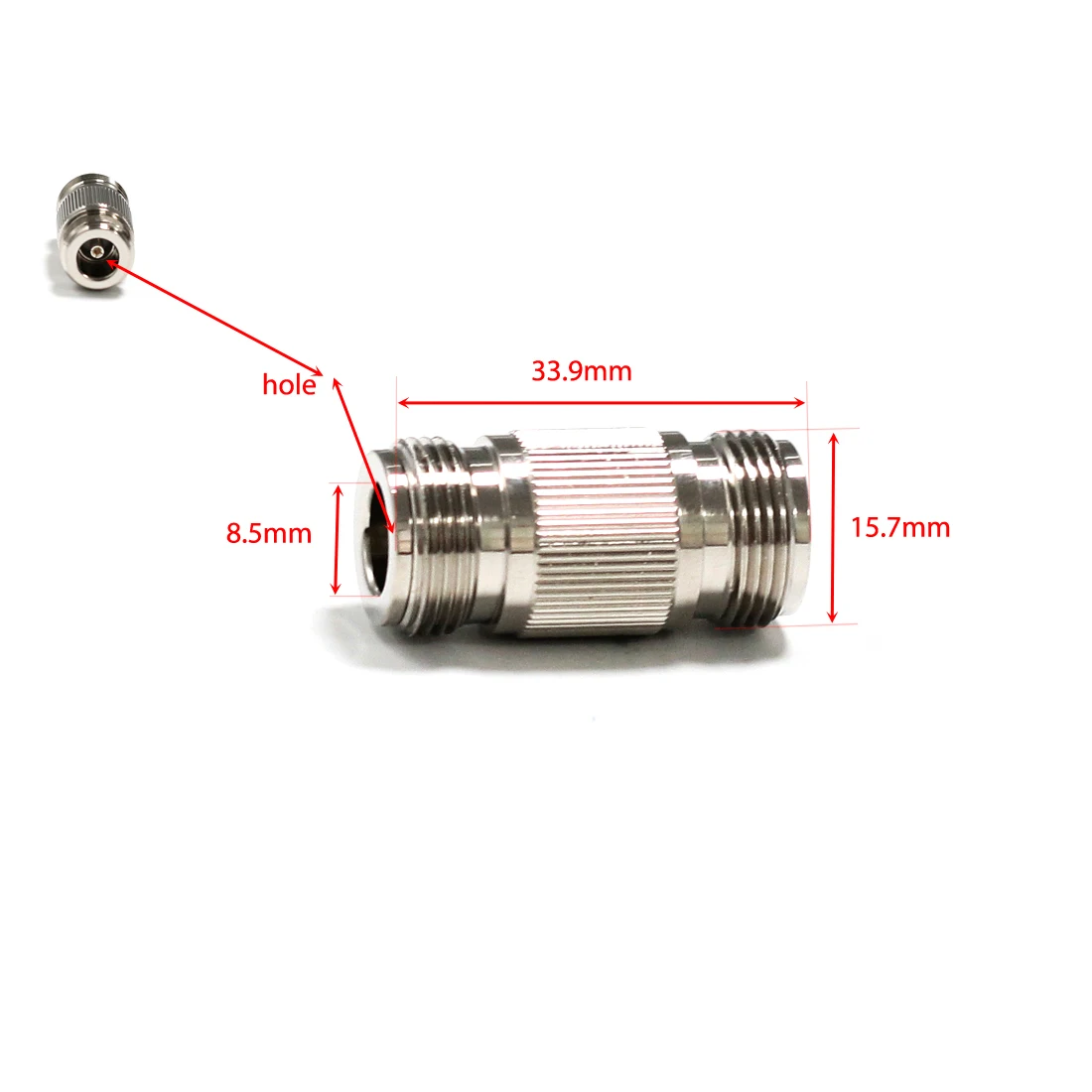 1pc N Typ Männlich Weiblich Stecker Jack RF Coax Adapter Konverter Gerade Rechtwinklig Stecker NEUE für WIFI – Detail 2