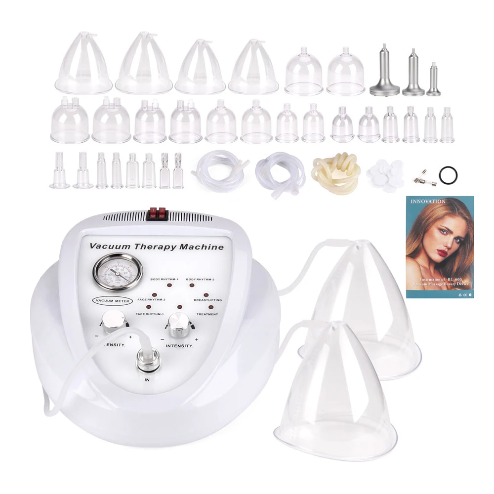 Home Use Breast Enhancer Machine Breast Electric Enlargement Pump Vacuum Massager Therapy Device