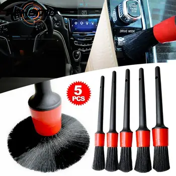 

Durable Care Brush Car Wash Brush Windscreen Multi-Function Cleaning Brush 5PCS for Home and Living Hand Tool