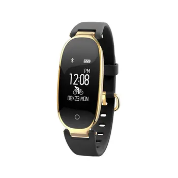 

Hottest S3 Smart Watch Fashion Women Ladies Heart Rate Monitor Fitness Tracker Waterproof Bluetooth Smartwatch For Android IOS