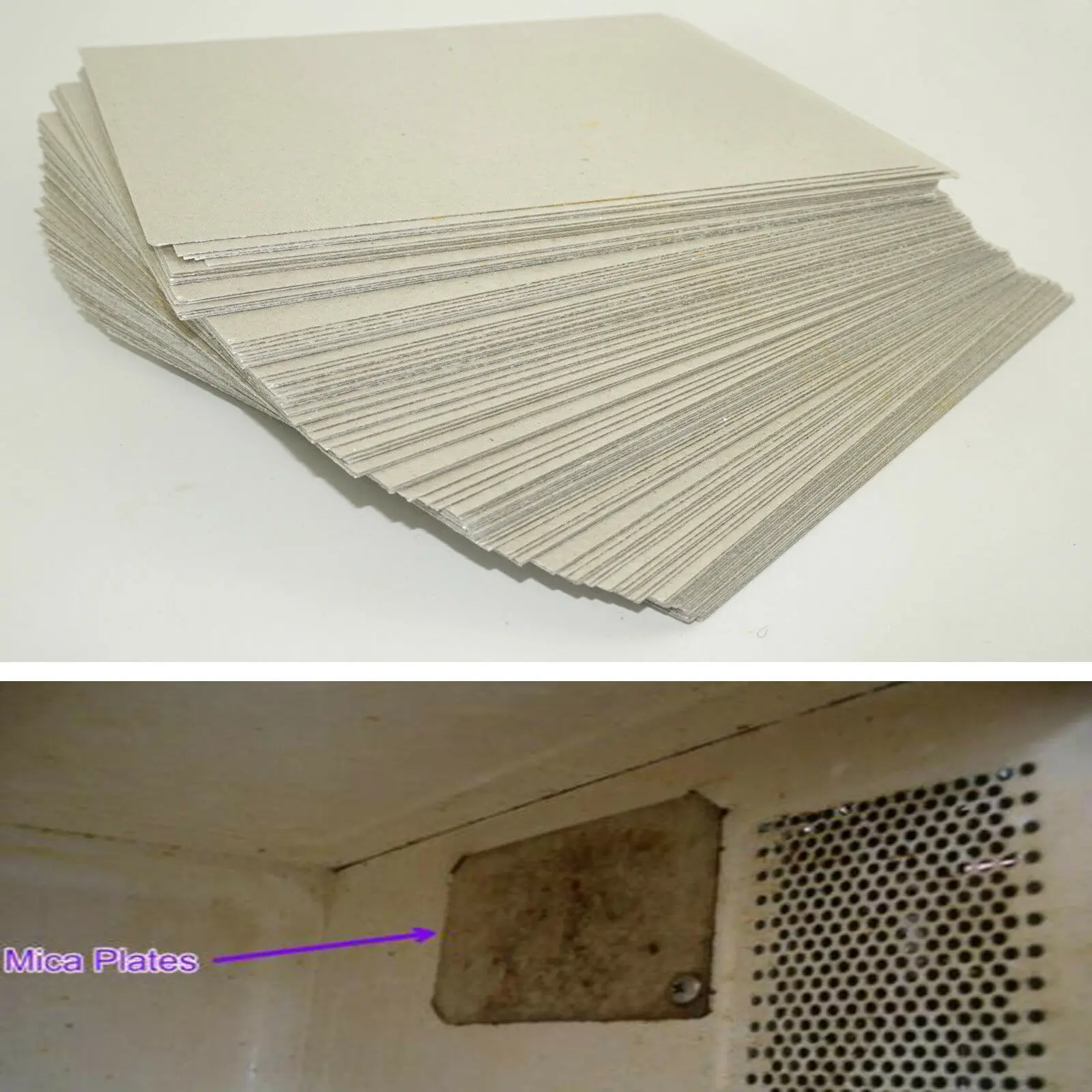 1pcs MICROWAVE OVEN MICA WAVE GUIDE COVER SHEET for Galanz Midea Panasonic 