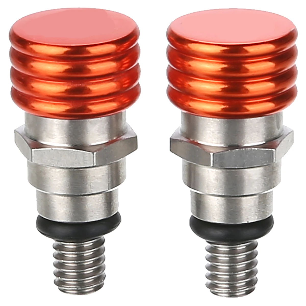 For KTM 1Pair Fork Air Bleeder Pressure Relief Valve Support 50SX 65SX 85SX 105SX 125EX Adventure Enduro Supermoto M4 0.7 Mayitr