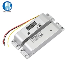 DC12V Fail Safe NC Elektrische Tropfen Bolt Schloss Access Control Elektronische Einsteckschloss Türschlösser mit Zeit Verzögerung für Tor Eintrag system