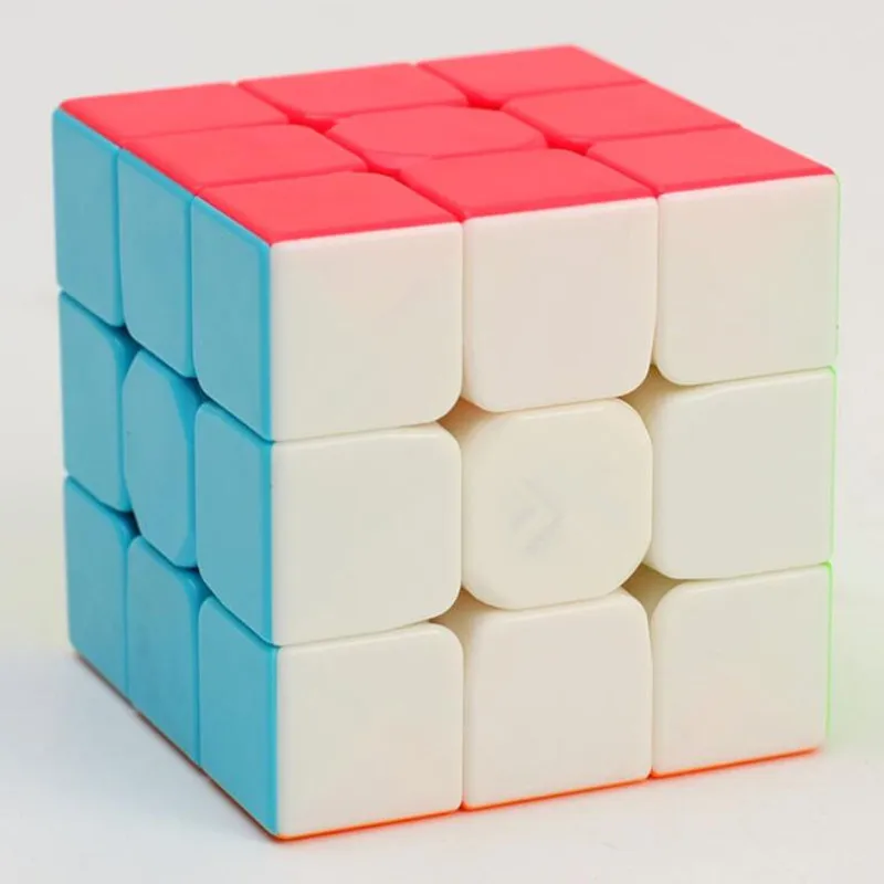 3x3x3 антистресс головоломка скоростной куб 6 сторон кубики магические пластиковые взрослые детские развивающие игрушки для детей игра с круткой подарок 5,6 см