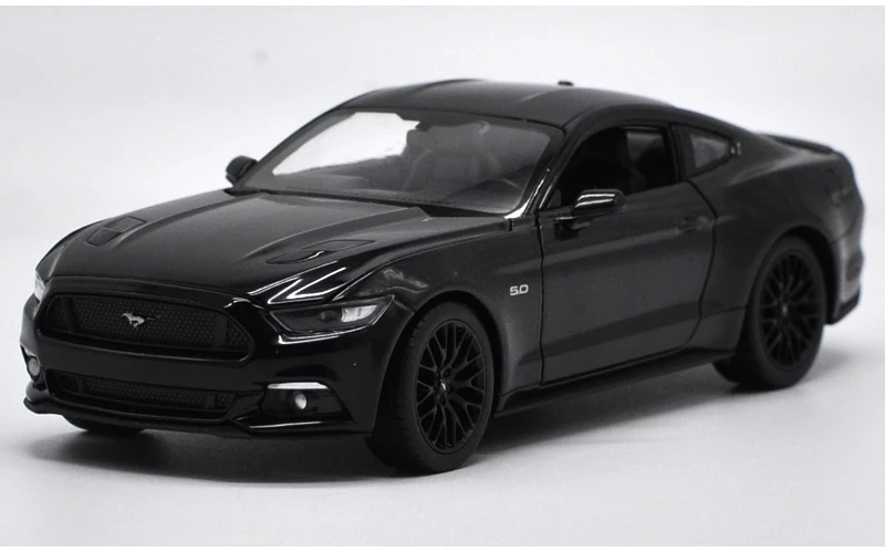 Лучшие продажи 1:24 Ford Mustang GT спортивный автомобиль сплав модель, имитация металла коллекция и Подарочная модель украшения
