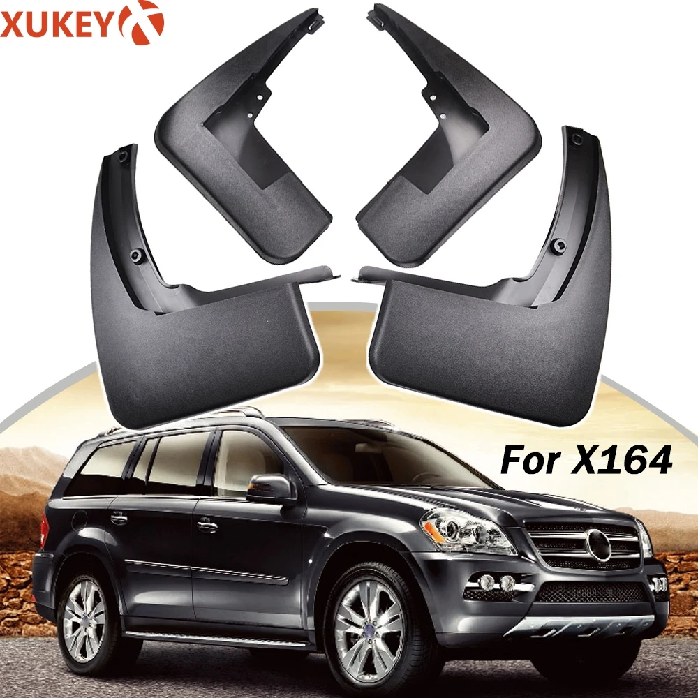 Splash Guardas Para X164 GL-Classe 2007 2008 2009 2010 2011 2012 Mud Flaps GL450 GL350 Mudguards Fender Flares classe GL Palas