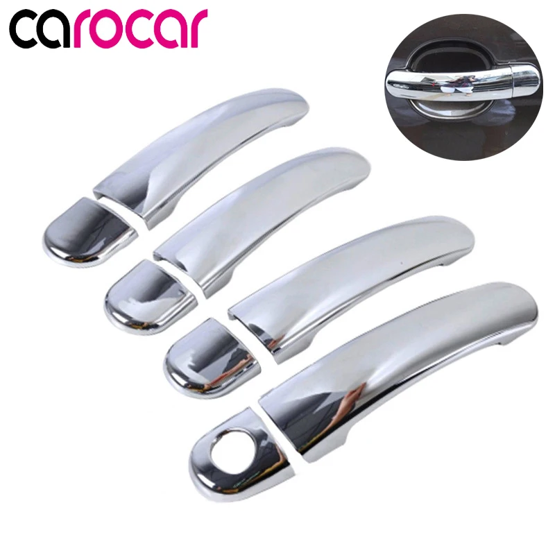 Carocar ABS хромированные покрытия для дверных ручек Накладка для VW Touran/Caddy/Multivan 2003 2004 2005 2006 2007 2008 2009 2010 2011 2012 2013