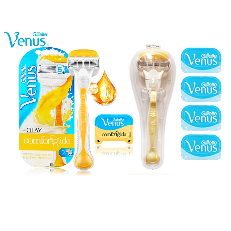 Gillette Venus женские бритвенные лезвия эпиляторы для удаления волос бикини подмышек
