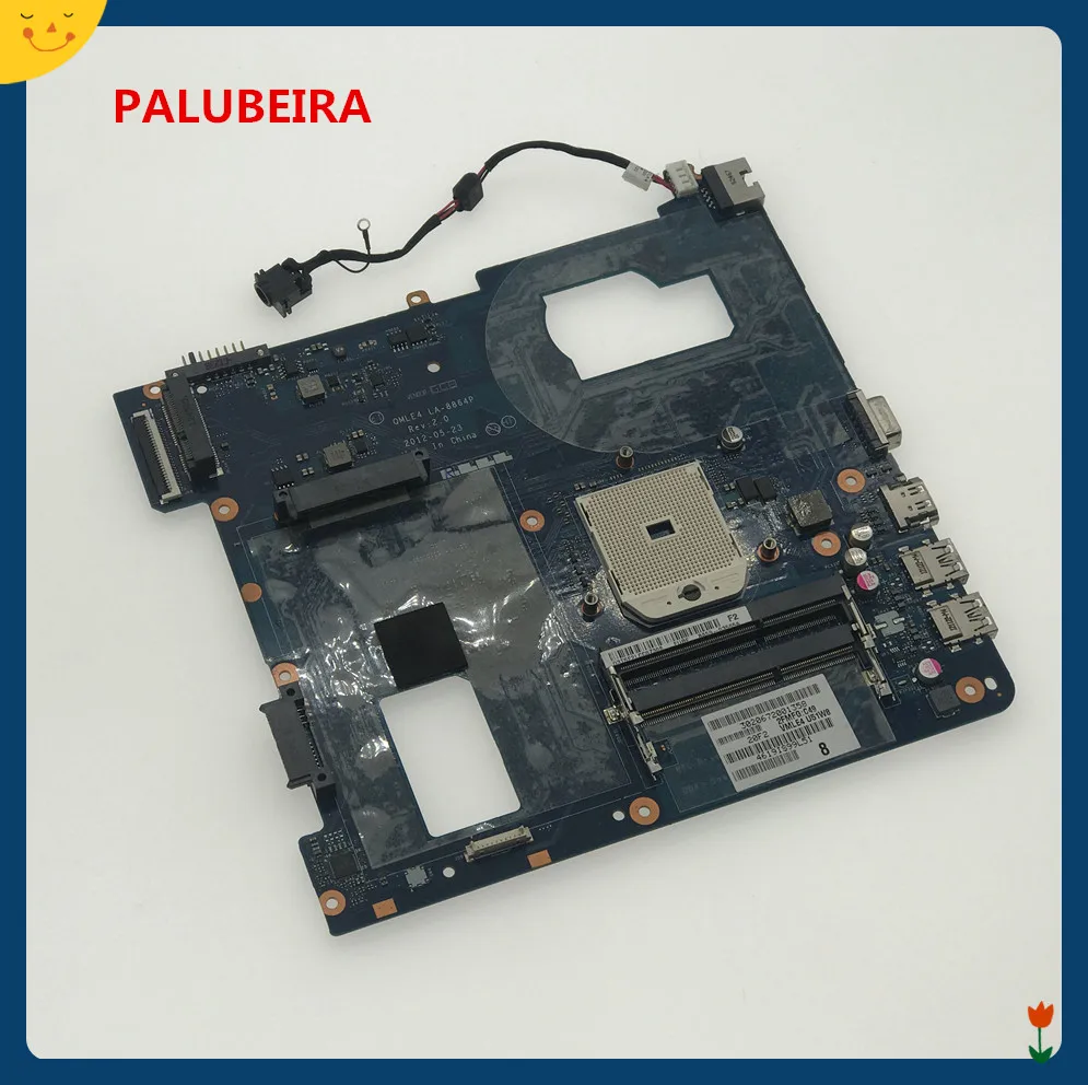 Для samsung NP365E5C NP355V5C 355V4C 355V4X материнская плата QMLE4 LA-8864P тестирование Хорошее