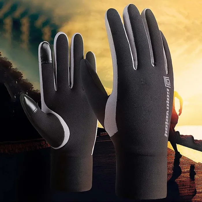 1 Pair Gloves Waterproof Windproof Keep Warm Soft For Riding Skiing Winter Cycling ALS88