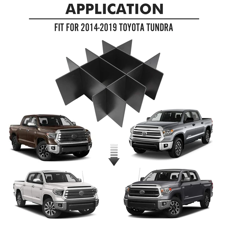 Центральной консоли Органайзер разделители для Toyota-, консоль, вставка устройства