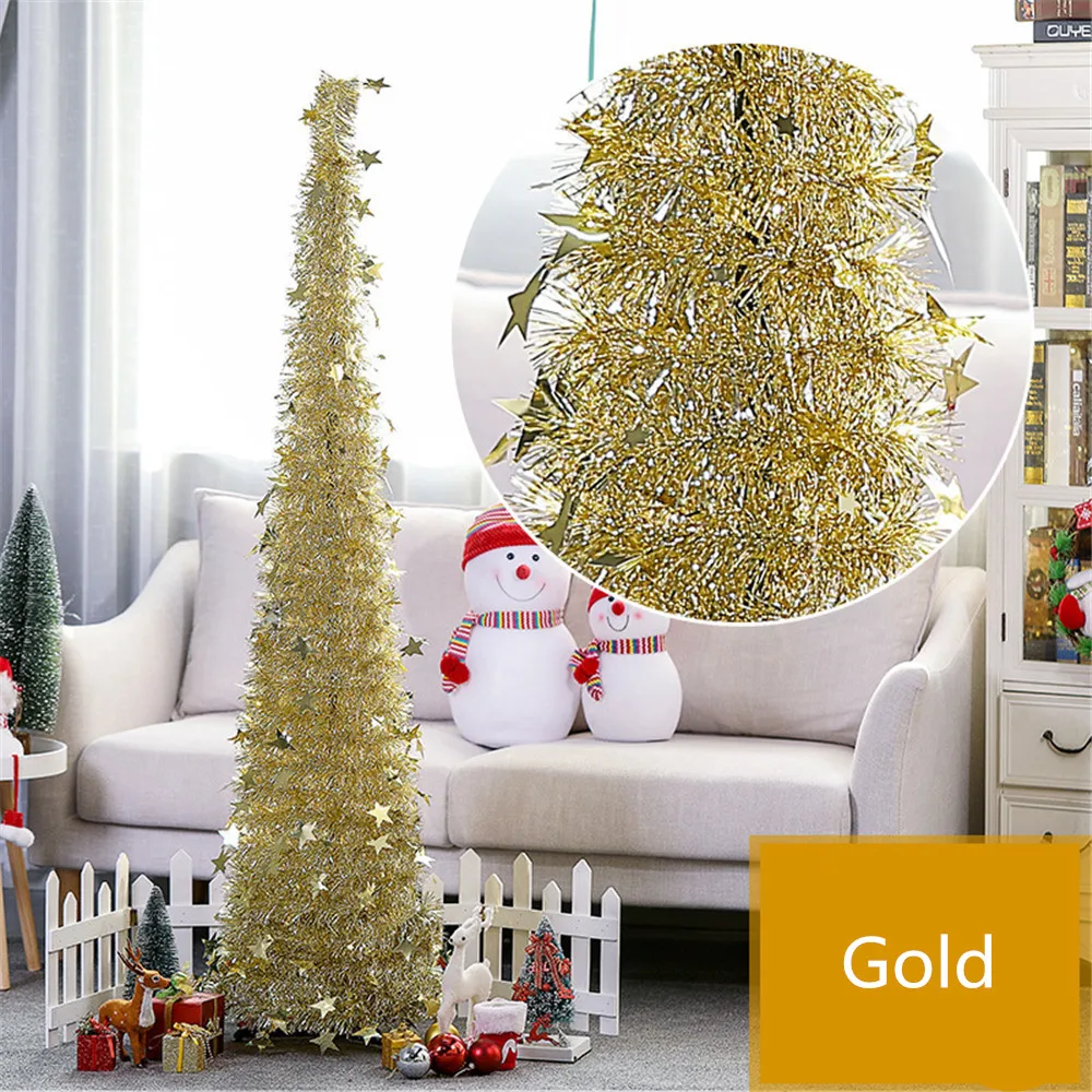 Style1 Рождественский реквизит для косплея, сделай сам, складная Рождественская елка 1,2 м/1,5 м, рождественское праздничное украшение для подарка, реквизит - Цвет: Style1