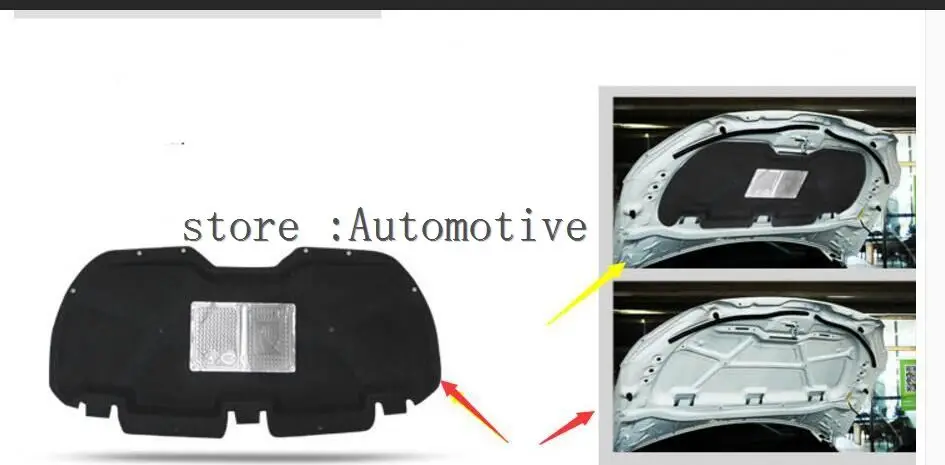 Tanie Izolacja akustyczna mata izolacyjna Automotive Deadener izolacja akustyczna panele piankowe izolacja dla Peugeot 301 2014 2016