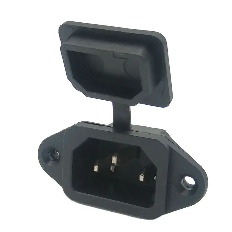 10A/250V AC power socket 3pin electricbike charging with protection cap | Обустройство дома