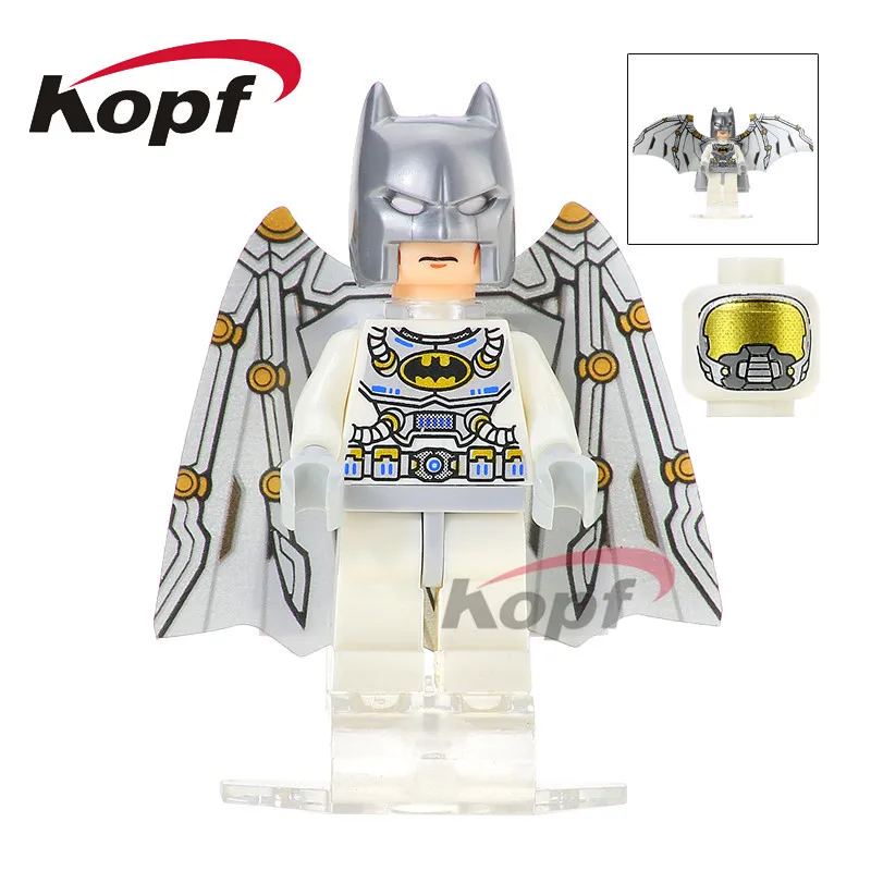 Одиночная Супер Герои Arnim Zola Терминатор пантера Бэтмен клейлицо красная вспышка строительные блоки детские подарочные игрушки PG377 - Цвет: PG346 Without Box