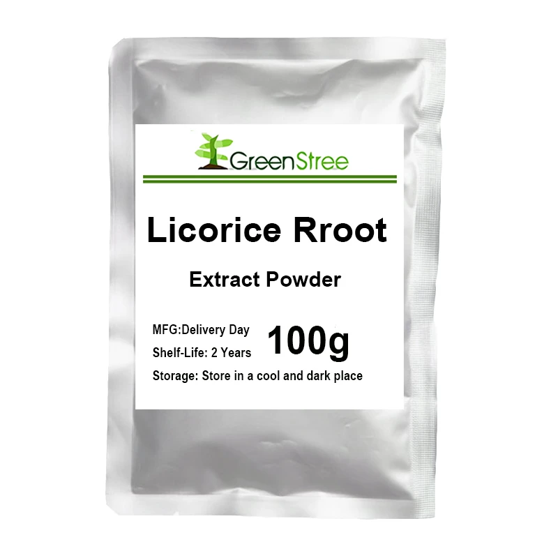 High Grade Licorice Root Extract Powder Cosmetic Raw ,licorice Root