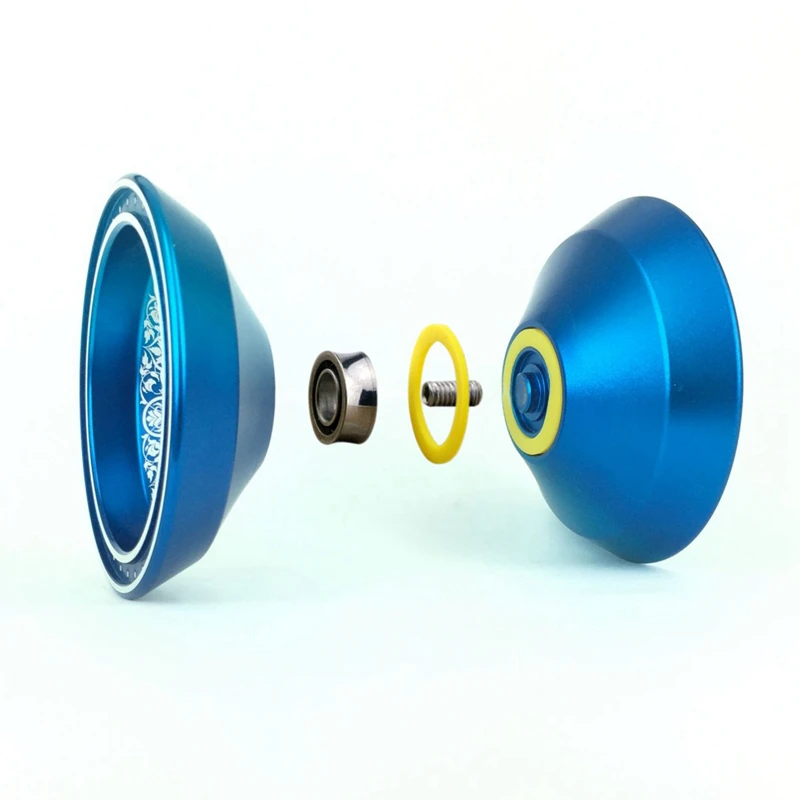 Bebooyoyo 2 шт. металлический Yoyo профессиональный набор + перчатки 3 веревки S2 Yo