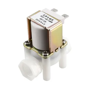 

uxcell G3/8 Water Solenoid Valve DC 12V N/C Normally Closed Female Thread Outlet Valves