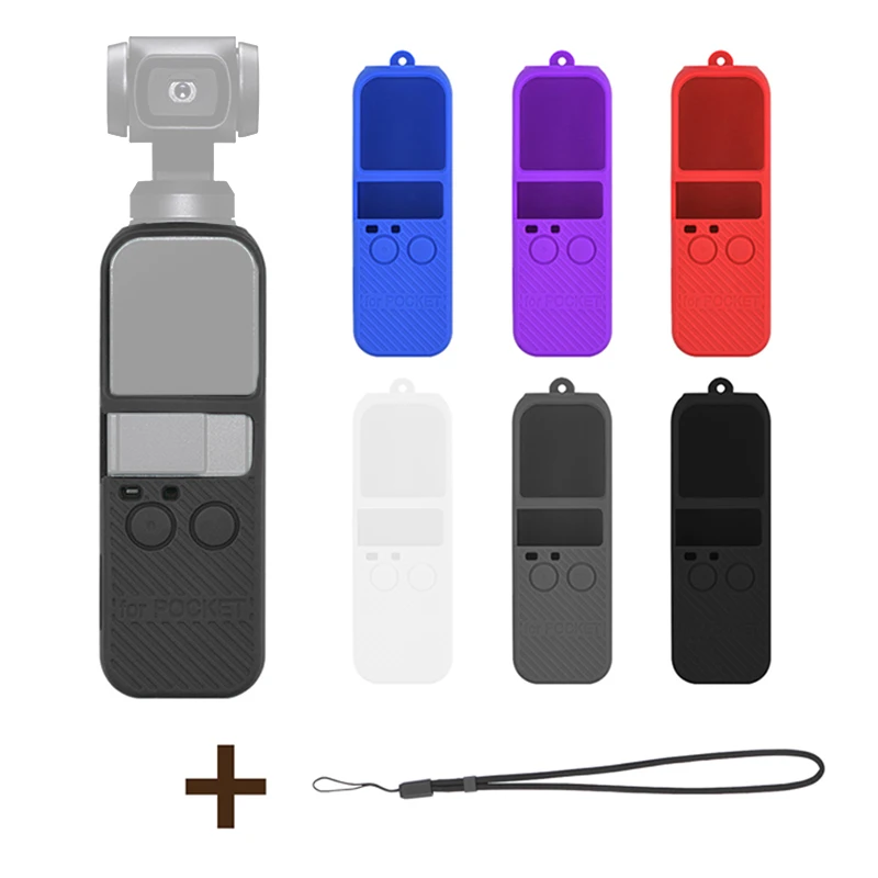 Для DJI OSMO Карманный ремень для камеры ручной карданный подвес мягкий анти-потерянный стабилизированный силиконовый защитный чехол
