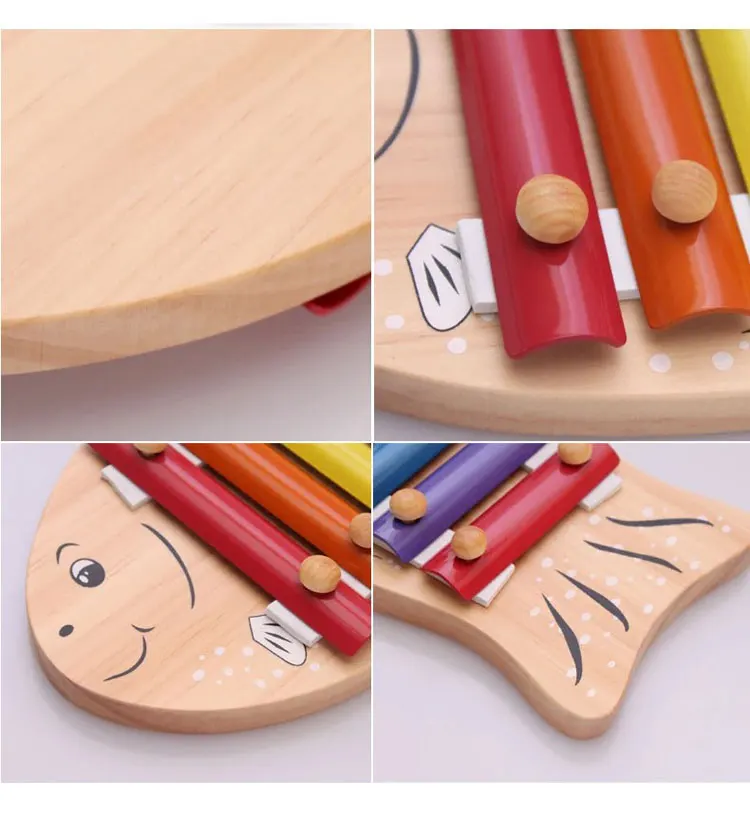 Южная Корея месяц деревянная игрушка пианино детская игрушка Orff ребенок 10-11 Октава музыкальный инструмент унисекс не-drawable