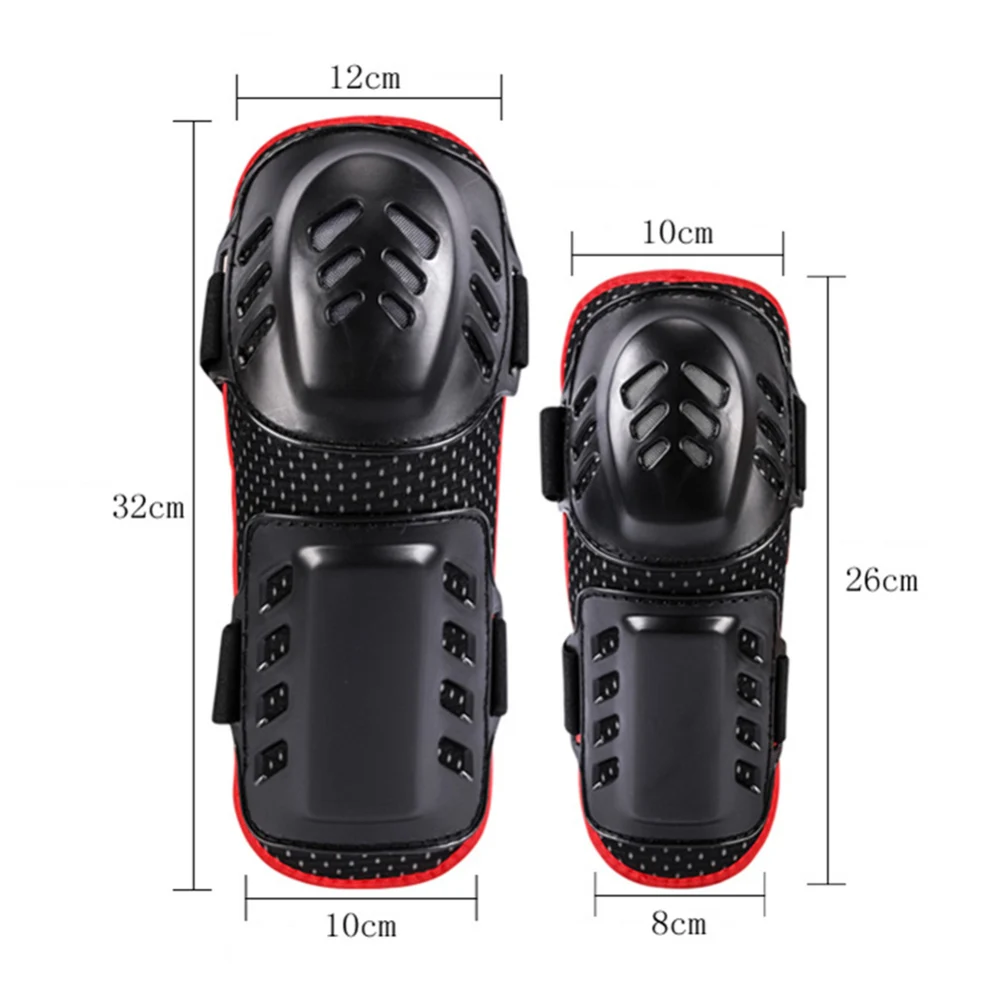 4pcs Kneepad Elbows Pads Motorcycle Racing Knee Protector Ski Snowboard Skate Motocross Elbows Protection Sports Protective Gear