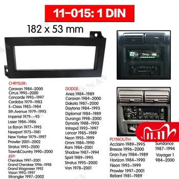 

Car multimedia Player frame For 2007 Chrysler Serbring for Dodge Avenger for Nitro for Jeep Wrangler Auto Radio stereo fascia