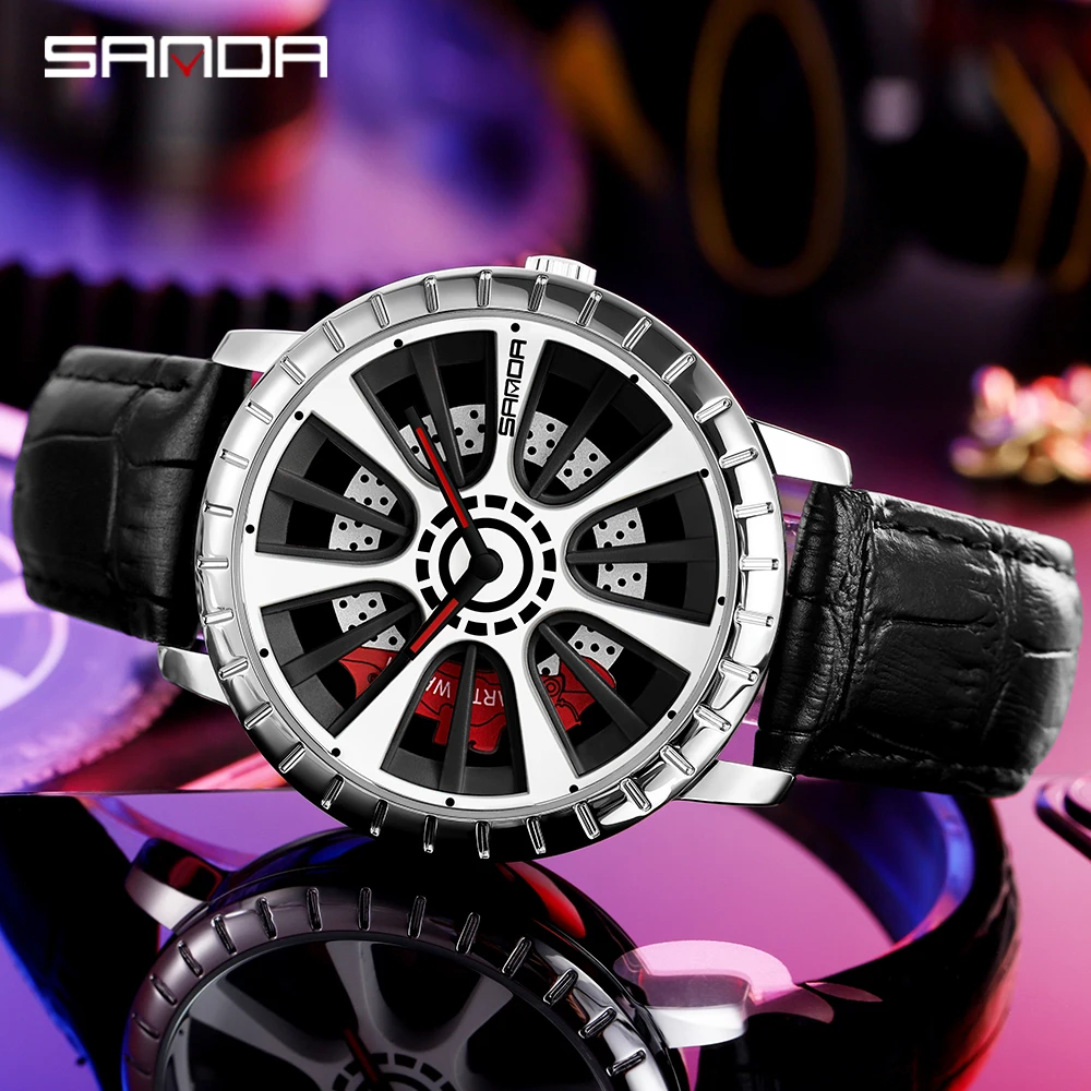 

Wheel Rim Watch Hub Custom Design Car Rim Watches Waterproof Creative 2020 Watch Man Wrist Watch Hodinky Birthday Gifts For Men