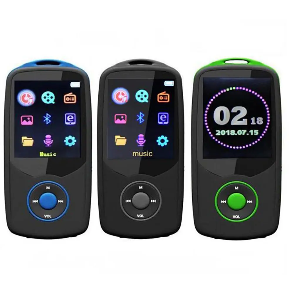 

TWISTER.CK Bluetooth Sport MP3 Player with 1.8Inch Screen Player 100Hours Lossless Recorder FM