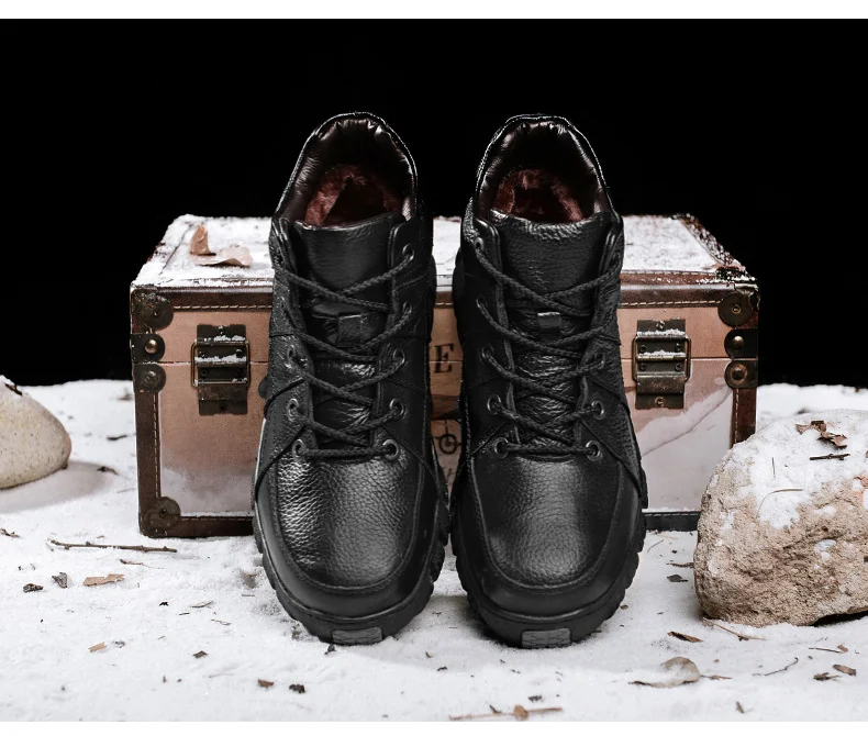 Sapatos masculino; Роскошные брендовые оксфорды; Мужская обувь; повседневная обувь из натуральной кожи; зимние плюшевые ботинки для мужчин; zapatillas hombre VII