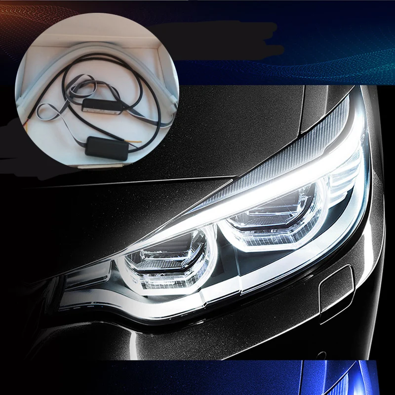 Дневные ходовые огни DRL 2 светодиодный сигнал поворота автомобильные аксессуары
